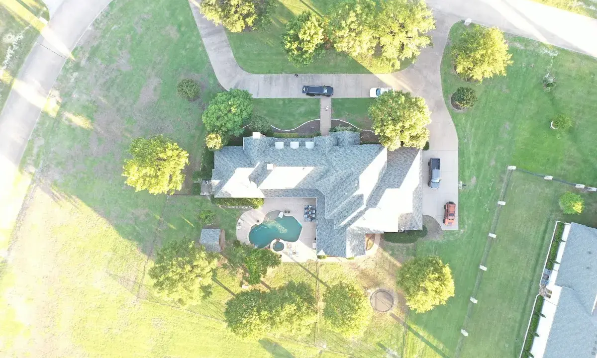 New shingle roof installation on a home in Edgewood